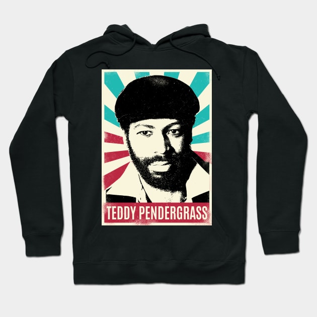 Vintage Retro Teddy Pendergrass Hoodie by Bengkel Band